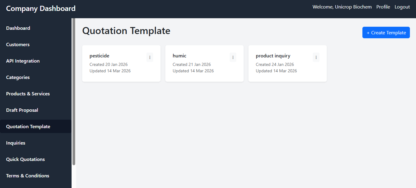 Quotation Templates